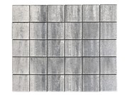 Тротуарная плитка BRAER ЛУВР COLOR MIX Тип 7 «Туман»