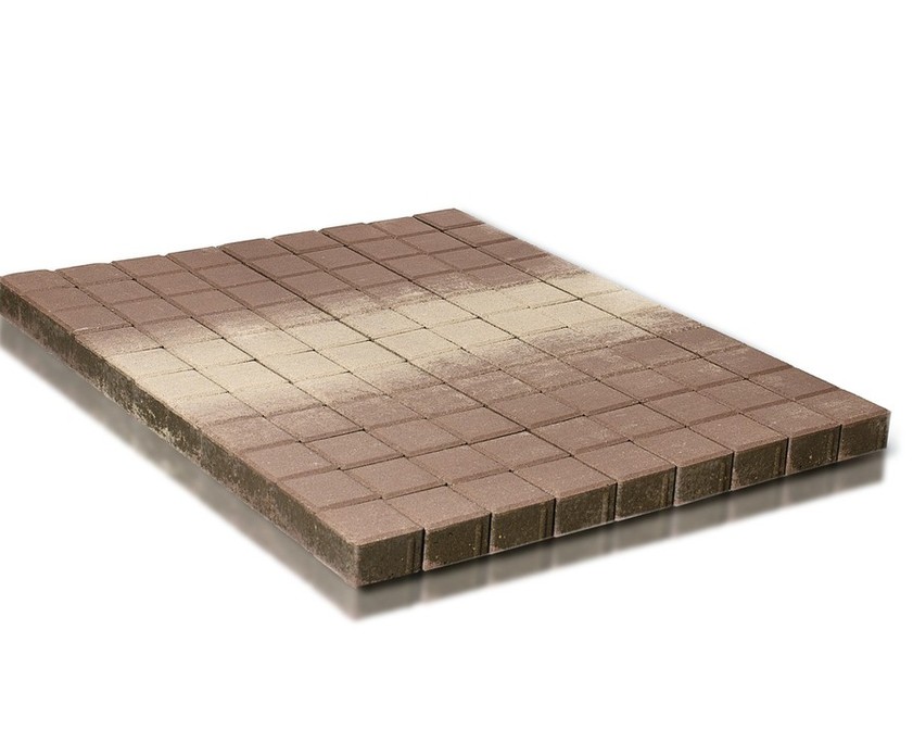 Тротуарная плитка BRAER ЛУВР COLOR MIX тип 14