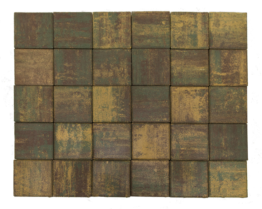 Тротуарная плитка BRAER ЛУВР COLOR MIX тип 21