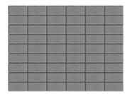 Тротуарная плитка BRAER Прямоугольник серый