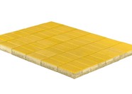 Тротуарная плитка BRAER Прямоугольник желтый