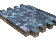 Тротуарная плитка BRAER Прямоугольник Color Mix Тип 6