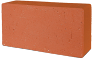 Клинкер тротуарный брусчатка ЛСР (RAUF) красный "Лондон" классик 200х100х50мм