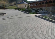 Тротуарная клинкерная брусчатка ЛСР (RAUF) серый "Стокгольм" 200х100х50мм