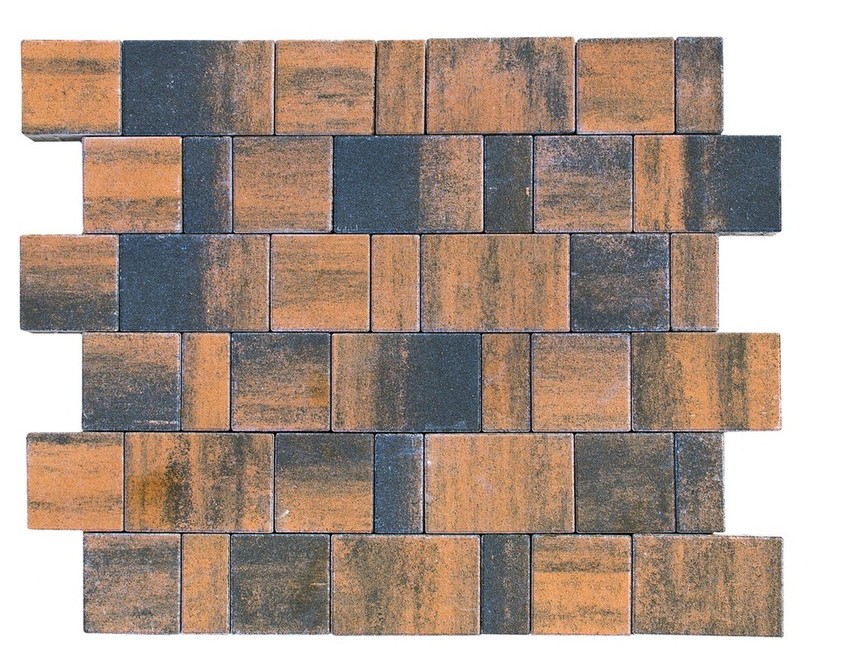 Плитка тротуарная BRAER Старый город норд Color Mix Тип 5 "Техас" 60мм