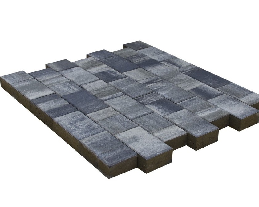 Плитка тротуарная BRAER Старый город ландхаус Color Mix Тип 8 "Вечер"