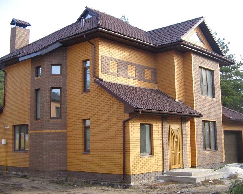 КЕРАМИЧЕСКИЙ ОБЛИЦОВОЧНЫЙ КИРПИЧ ПУСТОТЕЛЫЙ ГОЛИЦЫНСКИЙ КЗ, ЗОЛОТИСТАЯ ДЮНА