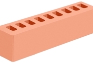 КЕРАМИЧЕСКИЙ ОБЛИЦОВОЧНЫЙ КИРПИЧ ПУСТОТЕЛЫЙ ГОЛИЦЫНСКИЙ КЗ, АБРИКОСОВЫЙ