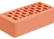 КЕРАМИЧЕСКИЙ ОБЛИЦОВОЧНЫЙ КИРПИЧ ПУСТОТЕЛЫЙ ГОЛИЦЫНСКИЙ КЗ, АБРИКОСОВЫЙ