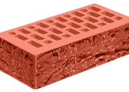 КЕРАМИЧЕСКИЙ ОБЛИЦОВОЧНЫЙ КИРПИЧ ПУСТОТЕЛЫЙ ГОЛИЦЫНСКИЙ КЗ, КРАСНЫЙ