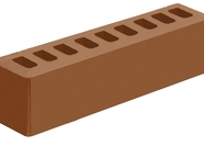 КЕРАМИЧЕСКИЙ ОБЛИЦОВОЧНЫЙ КИРПИЧ ПУСТОТЕЛЫЙ ГОЛИЦЫНСКИЙ КЗ, ТЕРРАКОТОВЫЙ