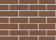 КЕРАМИЧЕСКИЙ ОБЛИЦОВОЧНЫЙ КИРПИЧ ПУСТОТЕЛЫЙ ГОЛИЦЫНСКИЙ КЗ, ТЕМНО-ТЕРРАКОТОВЫЙ