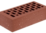 КЕРАМИЧЕСКИЙ ОБЛИЦОВОЧНЫЙ КИРПИЧ ПУСТОТЕЛЫЙ ГОЛИЦЫНСКИЙ КЗ, ТЕМНО-ТЕРРАКОТОВЫЙ