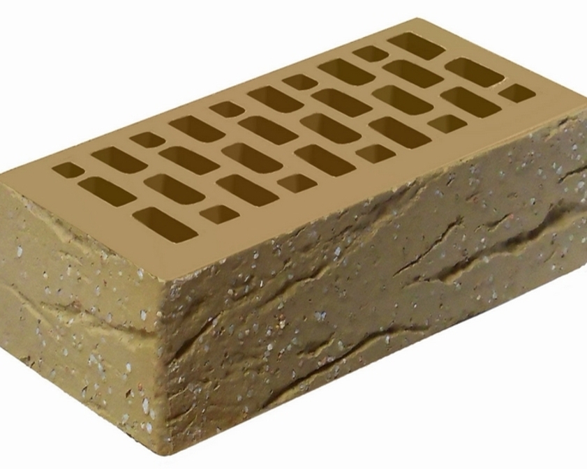 КЕРАМИЧЕСКИЙ ОБЛИЦОВОЧНЫЙ КИРПИЧ ПУСТОТЕЛЫЙ ГОЛИЦЫНСКИЙ КЗ, ТОЛЕДО, ВИНТАЖ