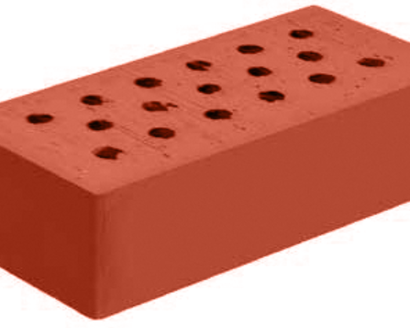 КЕРАМИЧЕСКИЙ РАБОЧИЙ КИРПИЧ ПОЛНОТЕЛЫЙ ГОЛИЦЫНСКИЙ КЗ, КРАСНЫЙ