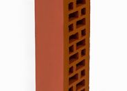 Керамический облицовочный кирпич пустотелый BRAER, Красный гладкий 1НФ, 0,7НФ