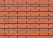 Керамический облицовочный кирпич пустотелый BRAER, Красный, Риф, 1НФ, 0,7НФ