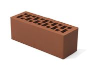 Керамический облицовочный кирпич пустотелый BRAER, Красный гладкий, 0,9НФ