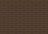 Керамический облицовочный кирпич пустотелый BRAER, Коричневый гладкий 1НФ, 0,7НФ