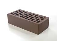 Керамический облицовочный кирпич пустотелый BRAER, Светло-коричневый, 1НФ