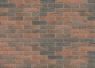 Керамический облицовочный кирпич пустотелый BRAER, Баварская кладка, Кора дуба с песком