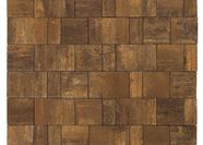 Тротуарная плитка BRAER СТАРЫЙ ГОРОД ЛАНДХАУС COLOR MIX "Каштан"