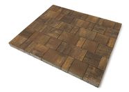 Тротуарная плитка BRAER СТАРЫЙ ГОРОД ЛАНДХАУС COLOR MIX "Каштан"