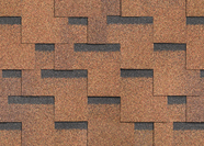 Гибкая черепица Технониколь Ультра "Фокстрот", цвет "Миндаль"