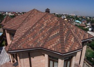 Гибкая черепица Технониколь Ультра "Фокстрот", цвет "Сандал"