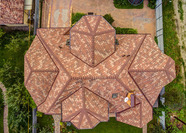 Гибкая черепица Технониколь Ультра "Фокстрот", цвет "Сандал"