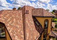 Гибкая черепица Технониколь Ультра "Фокстрот", цвет "Сандал"