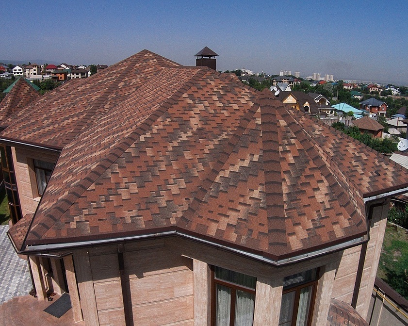 Гибкая черепица Технониколь Ультра "Фокстрот", цвет "Сандал"