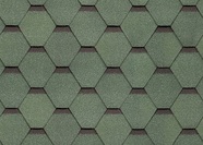 Гибкая черепица Технониколь Ультра "Самба", цвет "Малахит"