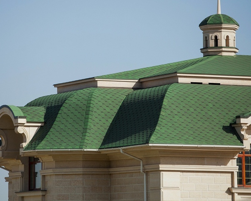 Гибкая черепица Технониколь Ультра "Самба", цвет "Малахит"