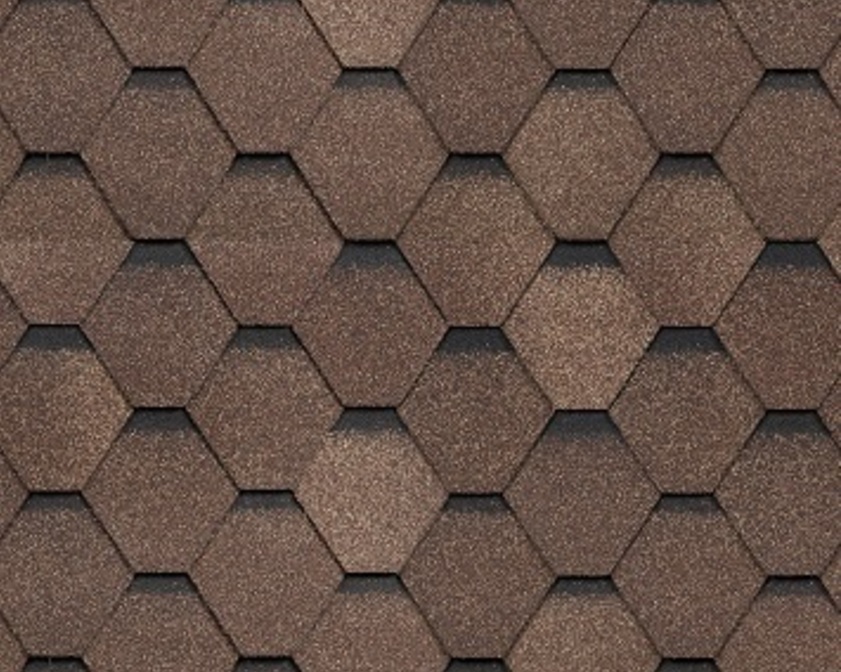 Гибкая черепица Технониколь Ультра "Самба", цвет "Янтарь"