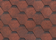 Гибкая черепица Технониколь Финская "Соната", красный