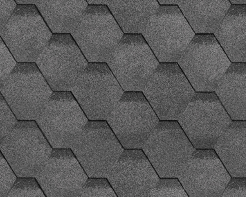 Гибкая черепица Технониколь Финская "Соната", серый