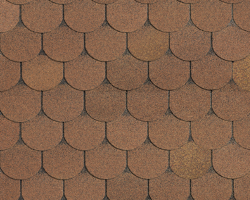 Гибкая черепица Технониколь Классик "Танго", цвет Осенний