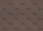 Гибкая черепица Технониколь Классик "Кадриль", цвет Агат