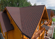 Гибкая черепица Технониколь Классик "Кадриль", цвет Агат