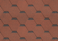 Гибкая черепица Технониколь Классик "Кадриль", цвет Турмалин