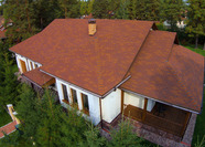 Гибкая черепица Технониколь Классик "Фламенко", цвет Антик