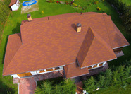 Гибкая черепица Технониколь Классик "Фламенко", цвет Антик