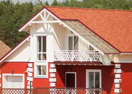 Гибкая черепица Технониколь Классик "Фламенко", цвет Гранада