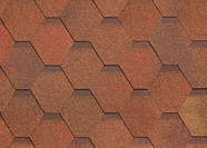 Гибкая черепица Технониколь Классик "Кадриль", цвет Яшма