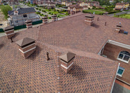 Гибкая черепица Технониколь Ультра "Фокстрот", цвет Дуб