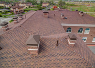 Гибкая черепица Технониколь Ультра "Фокстрот", цвет Дуб