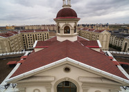 Гибкая черепица Технониколь Ультра "Фокстрот", цвет Рябина