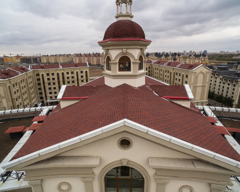 Гибкая черепица Технониколь Ультра "Фокстрот", цвет Рябина