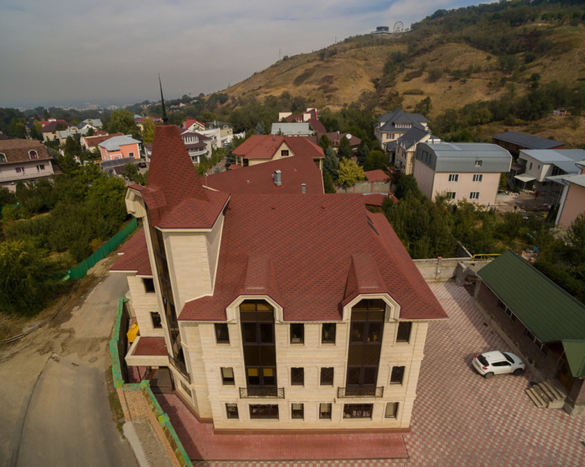 Гибкая черепица Технониколь Ультра "Фокстрот", цвет Рябина